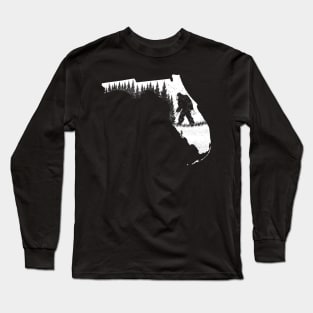 Florida Bigfoot Long Sleeve T-Shirt